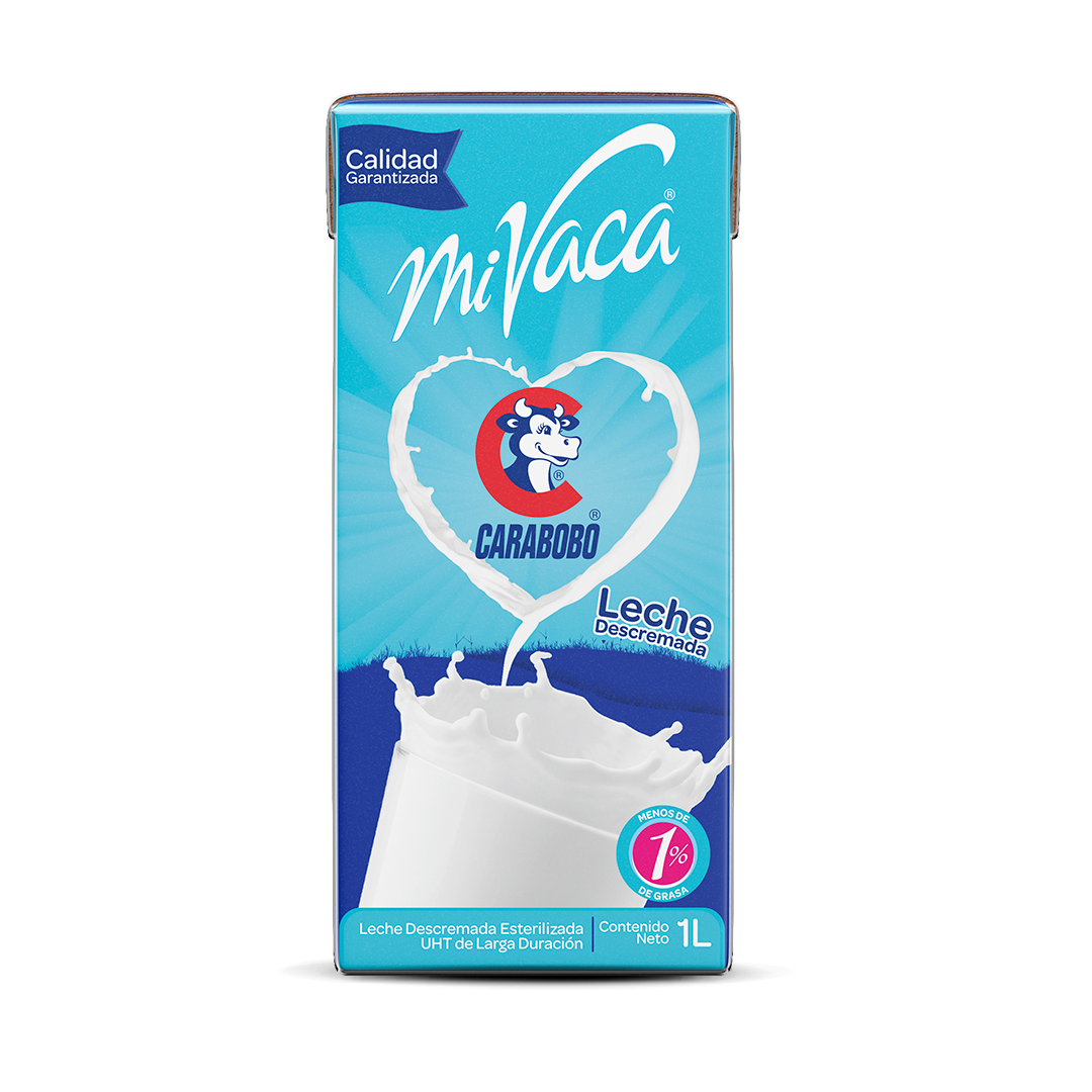 LECHE MI VACA DESCREMADA 1 Litro